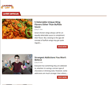 Tablet Screenshot of laughinglust.com